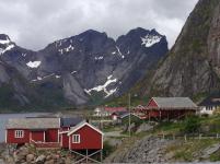 Norvège, Lofoten maisons de pêcheurs